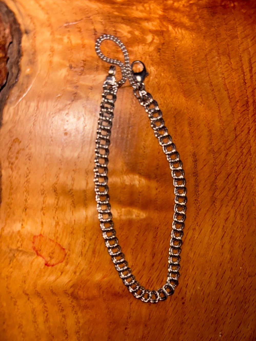 JA Medium curb chain size 7 3/8 inches new never worn